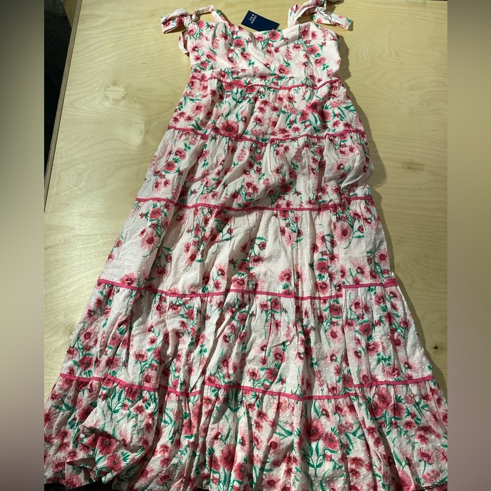 Crown & Ivy Pink Floral Dress PL (QK)